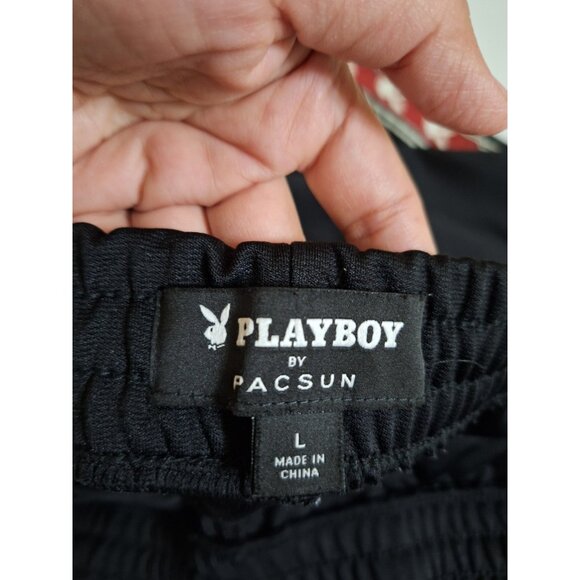Playboy By PacSun Men’s Large Sweatpants‎ Black - Picture 6 of 8